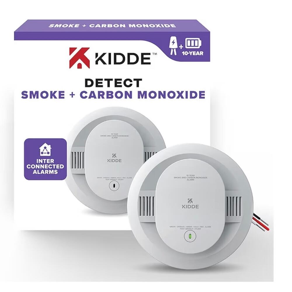 Kidde 30CUA10 Hardwired Combination Photoelectric Smoke & Carbon Monoxide Alarm